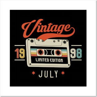 July 1998 - Limited Edition - Vintage Style Posters and Art